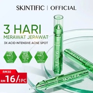 SKINTIFIC 3x Intensive Acne Spot Gel Dark Spot Treatment With Salicylic Acid Fade Acne Scar Marks ub