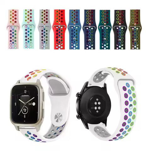 For Garmin Venu SQ2 SQ Music Silicone wristband smartwatch bracelet