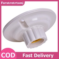 forstretrtomj E27 LED Light Bulb Holder Round Socket E27 Base Lamp Socket Screw Base EN