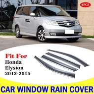 For Honda Elysion 2012-2015 window visor car rain shield deflectors awning trim cover exterior car-s