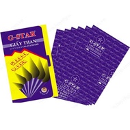 Gstar A4 carbon paper. 1 stack of 100 sheets. Dimensions: 210 x 297 mm. Can be used many times. Quoc