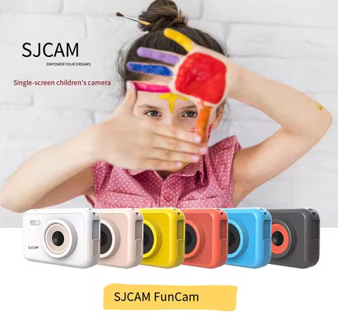 SJCAM FunCam Kids Camera HD Action Digital Camera with Video Recording Kids Student Camera