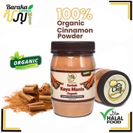 Organik Serbuk Kayu Manis Chef Hadramout Organic Cinnamon Powder Fresh Grinded 150g