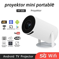 Mini Android Portable Smart Projector/LCD TV 120 Lumens wifi Bluetooth Ultra HD Minimalist and Multi