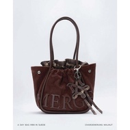 📌ของแท้💯พร้อมส่งค่ะ✅ MERGE A Day Bag Medium’ in suede กระเป๋าสะพายไหล่