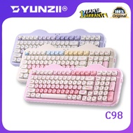 Yunzii C98 Wireless Bluetooth Mechanical Keyboard Customizable RGB Hot-Swappable Keyboard