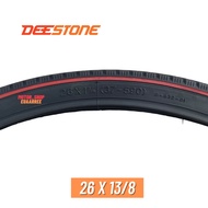 DEESTONE 26X1 3/8 Bicycle Tire (Red Rim) X Line