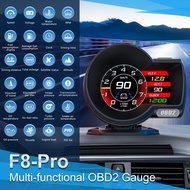 F8 Plus Pro + Car HUD Display OBD2+GPS Smart Meter Digital Meter/Display GPS Original