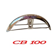 Front mudguard mudguard cb100 cb125 cg110 cg125 cb twin standard iron cb glatik chrome mudguard