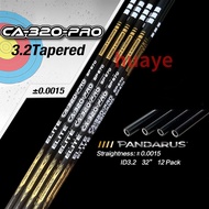 12pcs ID3.2mm Pandarus ELITE CA320 PRO design Same as X10 Carbon Aluminum Arrows Shafts For composit