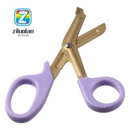 ZILUOLAN Trauma Shears, Titanium plating Stainless Steel Nurse Scissors, 18cm Bandage Scissors