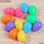 Outwalk 6x4cm Eggs, 12 Pieces, Openable Plastic Eggs, Simulated Eggshells, Party Decorations, Lotter
