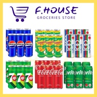 Pepsi / Kickapoo / 7up / 100plus / CocaCola / Sprite (325ML X 6’Can)