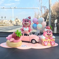 【Ready Stock】lotso car accessories cute kereta toy story Cute Girl Car Interior Products