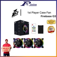 1st Player FireBase G3 LED Case Fan Combo | 1 Year warranty