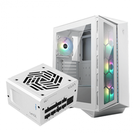 【優惠促銷】FSP 全漢 VITA GM 750W 白色 金牌電源+微星 MSI MPG GUNGNIR 110R 白 玻璃透側機殼