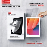 Ipad 7 / 102" (2019) - COPPER TEMPERED GLASS FULL CLEAR