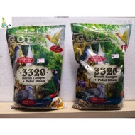 Premium Gold Clean Seeds Millet Bird Food 3320 Makanan Burung 1KG