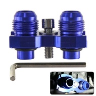 Black/Blue AN10 Oil Cooler Adapter Fitting Fits For BMW E36 E46 Euro E82 E9X 135/335 E46 M3 E90 E92 