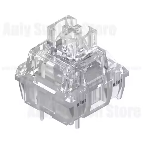 TTC Frozen Switch V2 Mechanical Keyboard Silent Switches 3 Pins Linear 39gf RGB Transparent Custom G