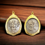 ﻿พระพิฆเนศ จี้พระพิฆเนศ พระวีระ คณปติ (Veera Ganapati) 1 นิ้ว อวตารแห่งนักรบ ปางออกศึก และปราบมาร ให