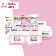 GARNIER SAKURA GLOW / GARNIER SAKURA WHITE GENTLE CLEANSING FOAM / CERAMIDE WATER GEL / WHITENING SE