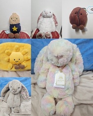 Jellycat 彩虹兔仔