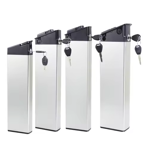 Hidden Electric Bike Battery Box 36V 48V Folding Ebike Battery Case DCH006 for Ado Kristall Hiper En