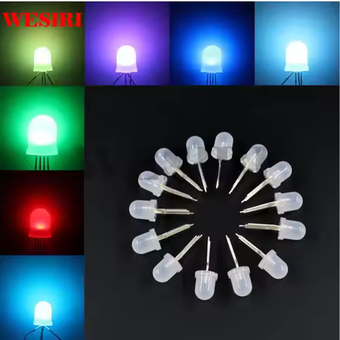 20pcs-1000pcs DC5V WS2811 PL9823 APA106 Chipset Inside Round Hat F5 5mm F8 8mm RGB LED RGB Full Colo