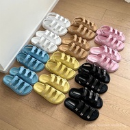 [1:1] High Version CHA@EL Xiaoxiang Three-Strap Magic Tape Thick-Soled Sandals for Women Summer Supe