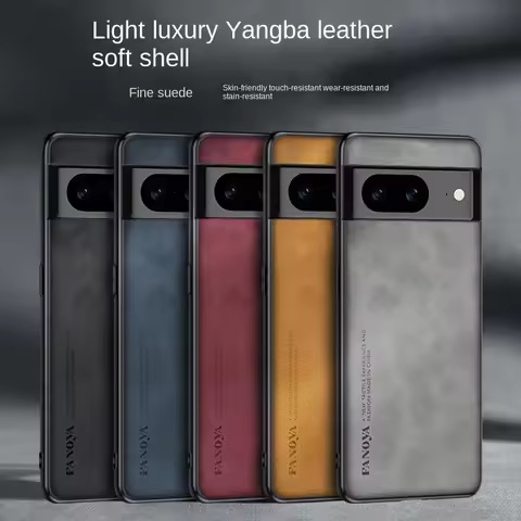 For Google Pixel 8 Pro Case Soft PU leather Skin Slim Protective Back Cover Case For Google Pixel 8A