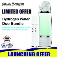 [Senza Marchio] Hydrogen Water Generator Duo (Hydrogen Water Generator Bottle & Hydrogen Water Facia