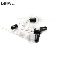 10pairs LED 5mm 940nm IR Infrared Emitting & Receiving Diode Round Tube Light