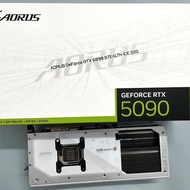 {Back Insert Style} → Sakura White Gigabyte 5090 Super Carved Graphics Card Radiator/Figure/Ornament