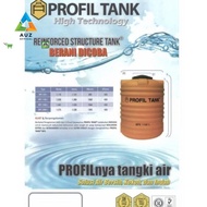 AUZ Tangki Air / Tandon Toren Profil Tank BPE - 550 L / 550 Liter