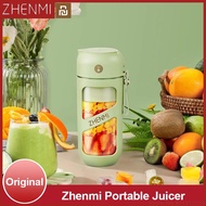 2023New Youpin Zhenmi Vacuum Ice Crusher Juice Cup Type-C 380ML 12-Blade Cutter Head Portable Wireless Electric Juicer Fruit Blender