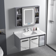 {Sg Sales} Vanity Cabinet Bathroom Cabinet Set Small Apartment Ceramic Whole Washbin Wash Basin Washstand Wall Cupboard Vanity Cabinet Bathroom Mirror Wash Basin Toilet Cabinet