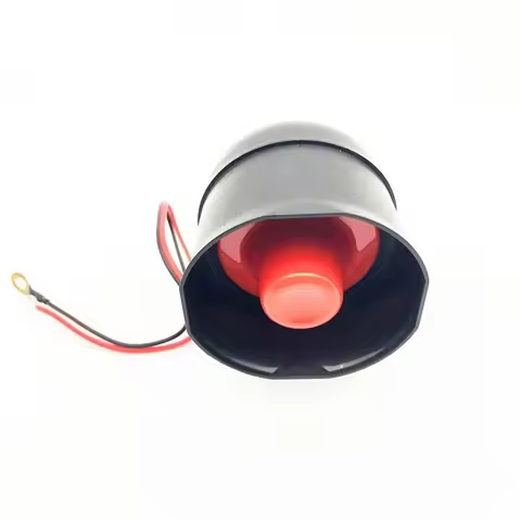 Car Horn 6-Tone Alarm Horn Single-Tone Horn Alarm Horn Anti-Theft Horn