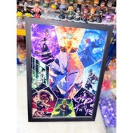 Anime Frame Light，Lampu Bingkai Anime Handmade