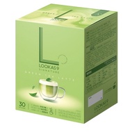 LOOKAS9 Signature Green Tea Latte 18.9g x 30 Sticks | Jeju Matcha Drink