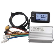 A9Electric Scooter Brushless Motor Controller 48V 21A+S866 LCD Display Dashboard Kit E-Scooter Acces