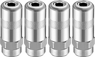 Meonum 4 PCS Grease Gun Couplers, Grease Gun Tip Replacement Grease Gun Needle Tip, 1/8 Inch Grease Gun Needle Tip, Grease Gun Fittings