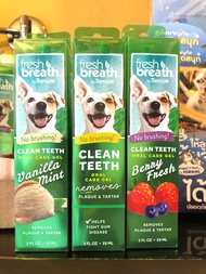 Fresh breath clean teeth oral care gel for dog