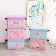 (Yunita) Sanrio Large Multipurpose Storage Box Sanrio Hello Kitty Pompompurin Little Twin Stars Cinnamoroll