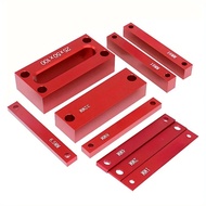 9Pcs Metric Setup Blocks Height Gauge Set - Precision Setup Bar Blocks w/ Size Markings - Stackable 