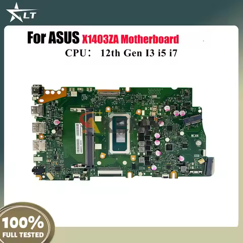 X1403ZA Laptop Motherboard For ASUS VivoBook X1403Z X1403ZA Notebook Mainboard With 12th Gen I3 i5 i