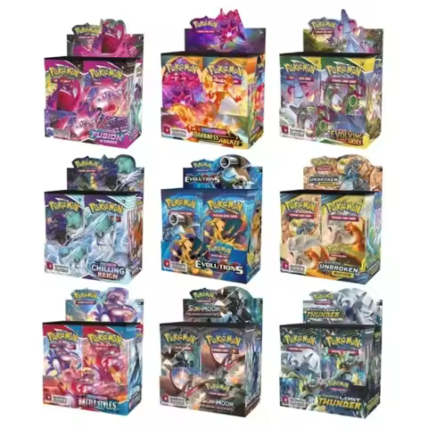 fun 360Pcs Pokemon Card TCG Scarlet&Violet Prismatic Evolutions 151 Prism 36 Pack Pokemon Booster Bo