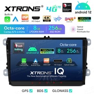 XTRONS 9" Snapdragon665 8G 256G Android 12 Carplay Screen Car Radio VW Golf MK6 Passat B7 Skoda Octavia Android Player