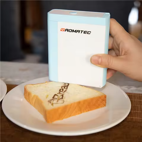 Yaomatec DIY Edible Ink Food Printing Machine 3D Food Printer Cake Macaron Inkjet Edible Digital Han