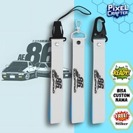 GANTUNGAN KEYCHAIN INITIAL D 005 HANGER hp KEYCHAIN/ BAG HANGER